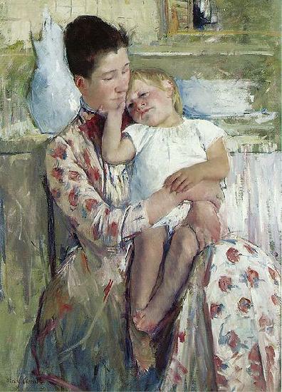 Mary Cassatt Mother and Child Sweden oil painting art